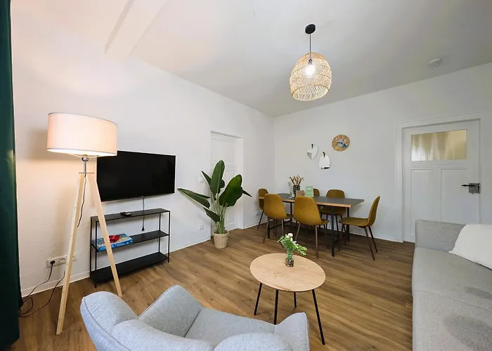 Апартаменты Bohnapartments - Topfmarkt Xxl - Neu In Zentrumslage, Vollausstattung, Wlan, Parkplaetze