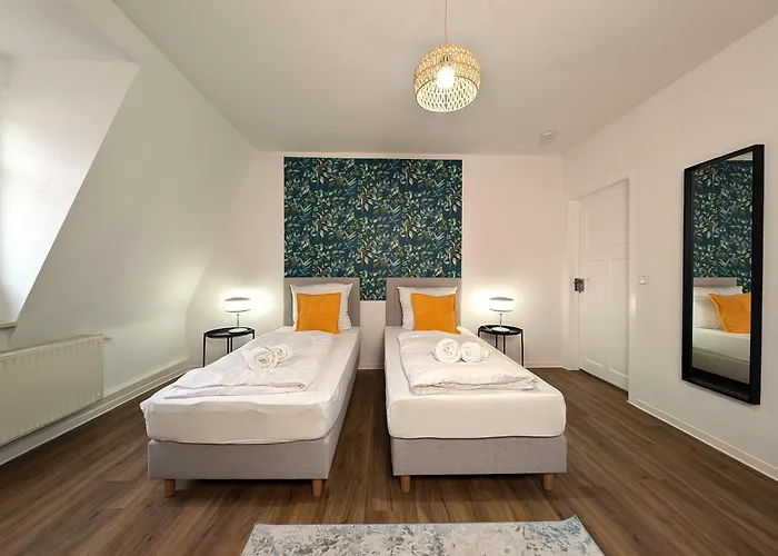 Bohnapartments - Topfmarkt Xxl - Neu In Zentrumslage, Vollausstattung, Wlan, Parkplaetze Ilmenau