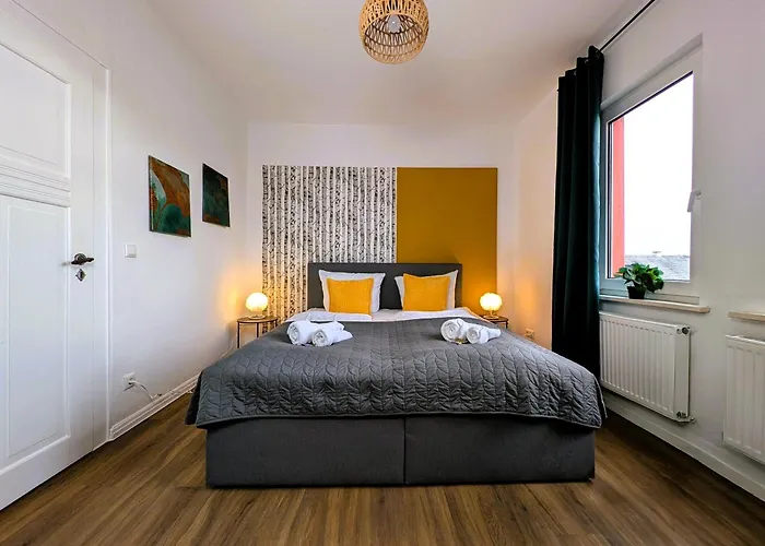 Апартаменты Bohnapartments - Topfmarkt Xxl - Neu In Zentrumslage, Vollausstattung, Wlan, Parkplaetze